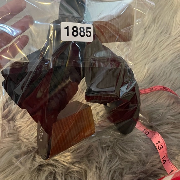 Cato 39724282 chunky heel sandals size 7 3.5” heel - Picture 10 of 11